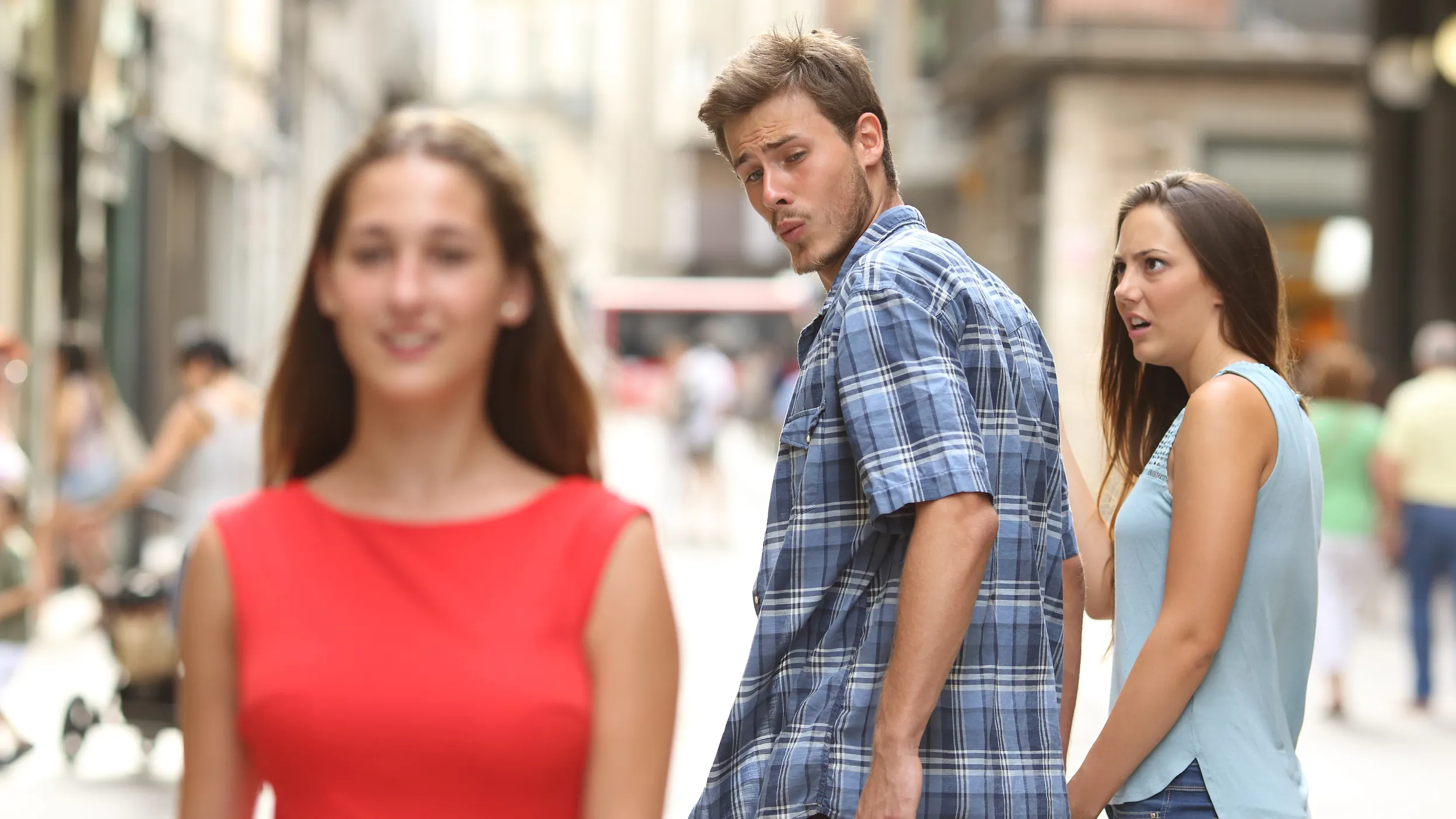 Distracted Boyfriend